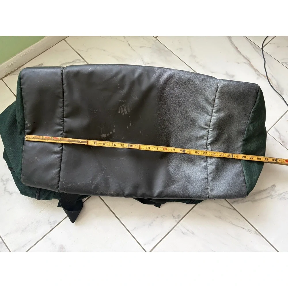 Vintage Patagonia Duffel Bag Green 90s Y2K Travel Luggage USA MADE Travel Gear